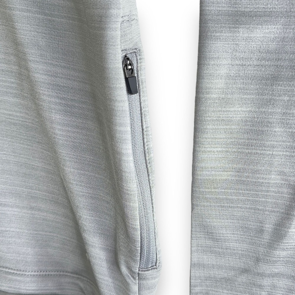 American Outdoorsman Womens Hoodie M Grey Performance Pullover Zip Pockets NWT - Picture 9 of 12